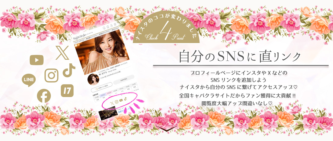 自分のSNSに直リンク